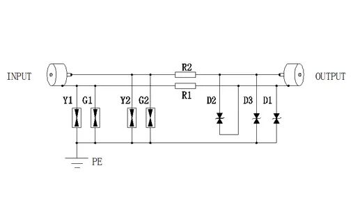 天線饋線用避雷器是否有方向性，需要區分輸入輸出嗎？